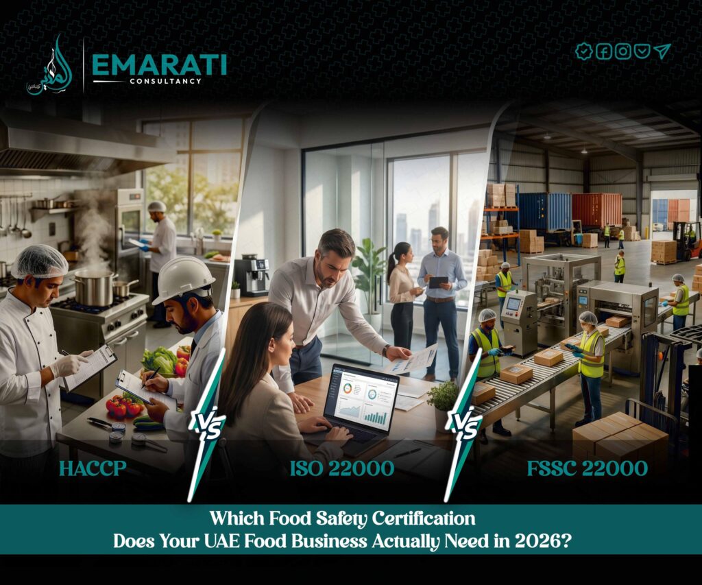 HACCP vs ISO 22000 vs FSSC 22000 UAE